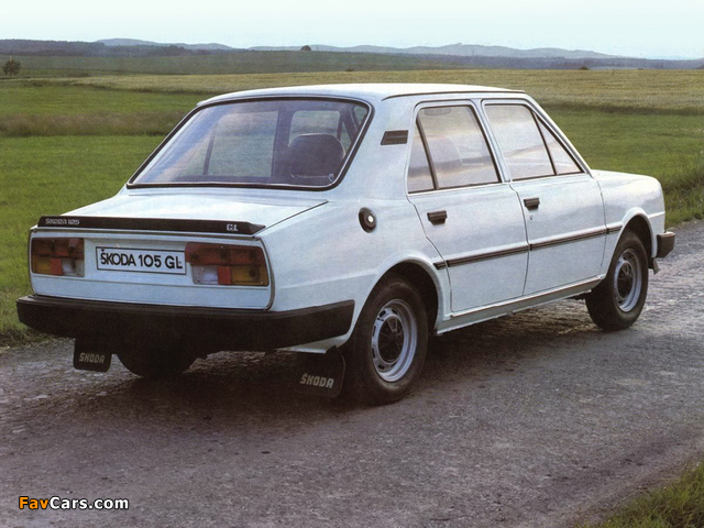 Pictures of Škoda 105 GL (Type 742) 1981–83 (640 x 480)