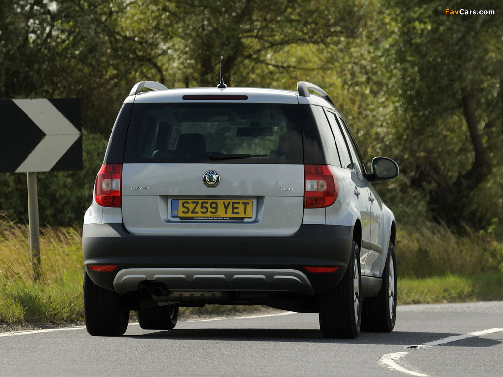 Images of Škoda Yeti UK-spec 2009–14 (1024 x 768)