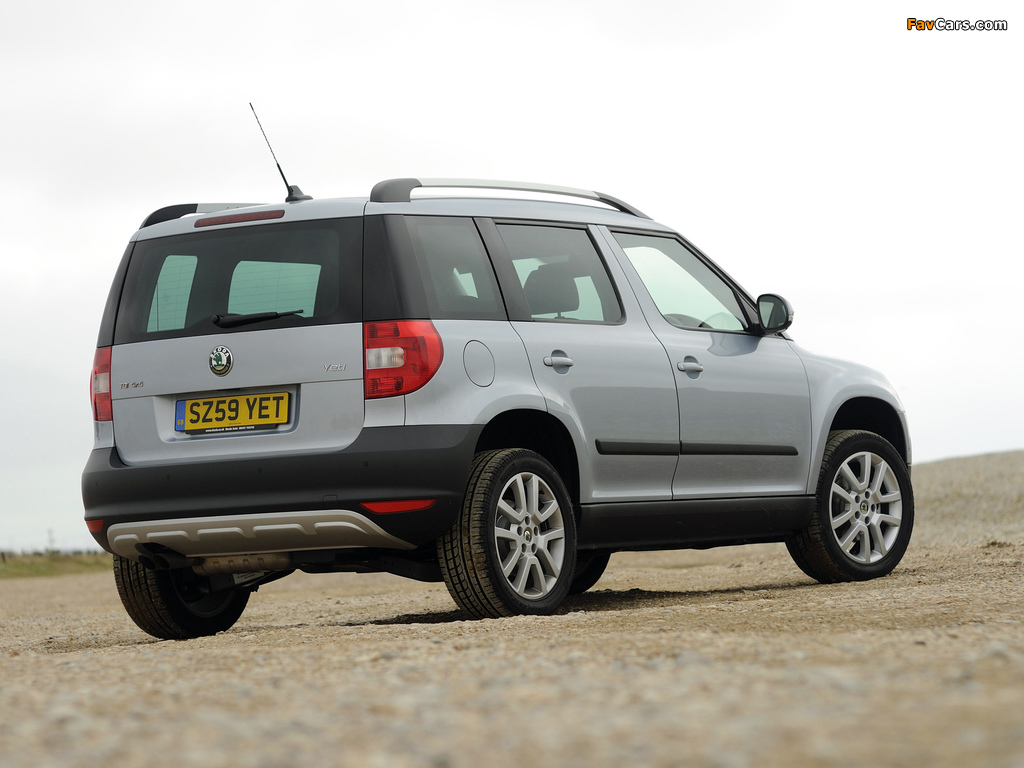 Images of Škoda Yeti UK-spec 2009–14 (1024 x 768)