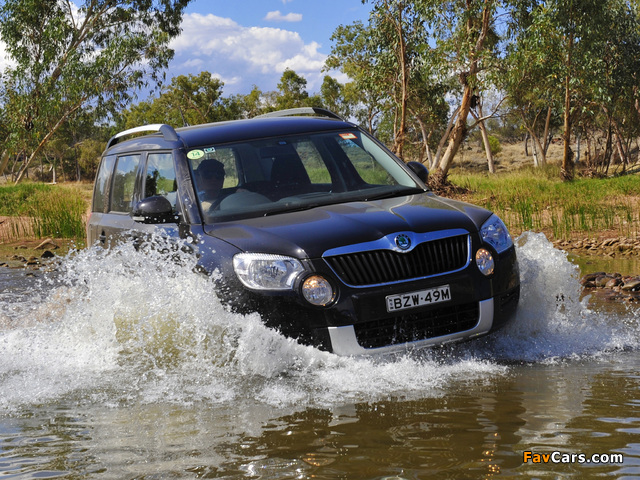 Images of Škoda Yeti AU-spec 2010–14 (640 x 480)