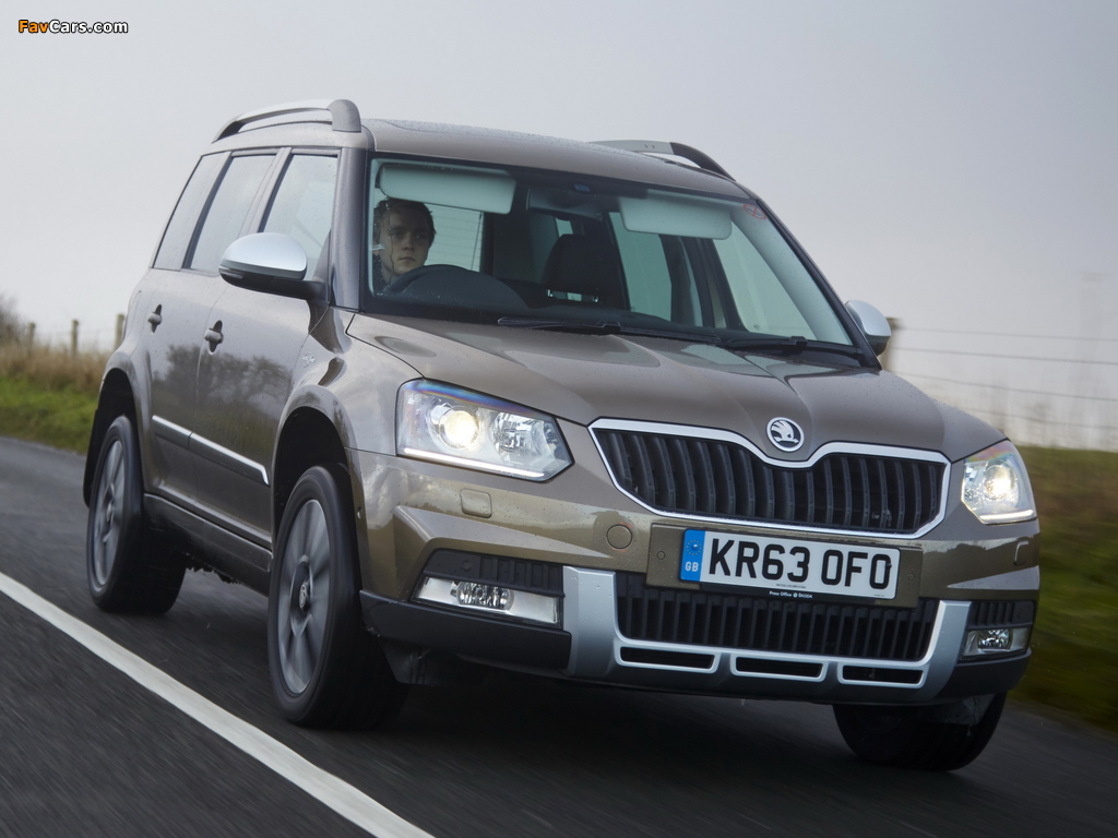 Images of Škoda Yeti Outdoor Laurin & Klement UK-spec 2014 (1024 x 768)