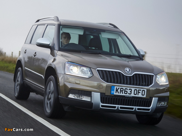 Images of Škoda Yeti Outdoor Laurin & Klement UK-spec 2014 (640 x 480)