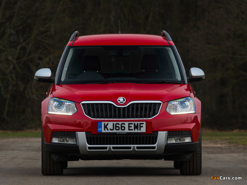 Images of Škoda Yeti Outdoor UK-spec 2014 (800 x 600)