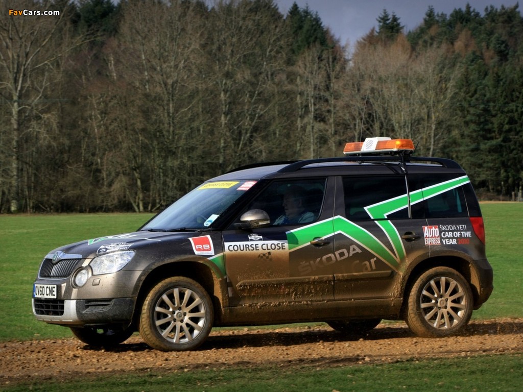 Photos of Škoda Yeti Safety Car 2009 (1024 x 768)