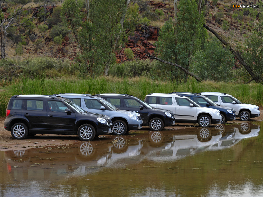 Photos of Škoda Yeti AU-spec 2010–14 (1024 x 768)