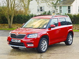 Photos of Škoda Yeti UK-spec 2014