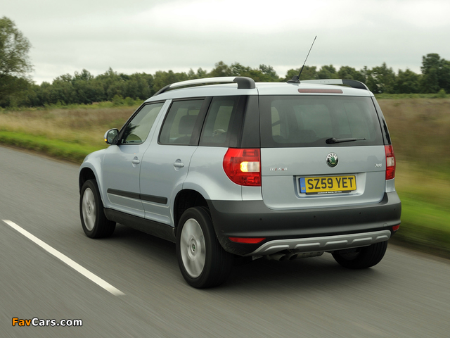 Pictures of Škoda Yeti UK-spec 2009–14 (640 x 480)