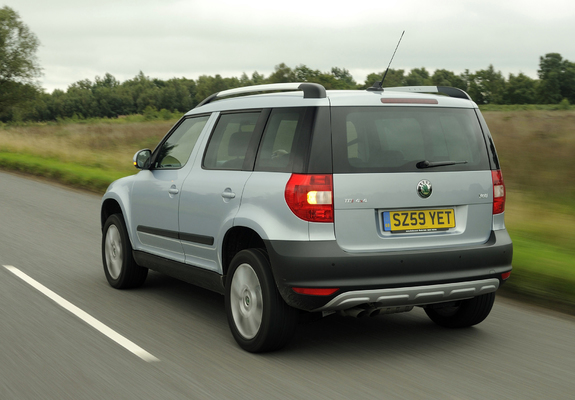 Pictures of Škoda Yeti UK-spec 2009–14