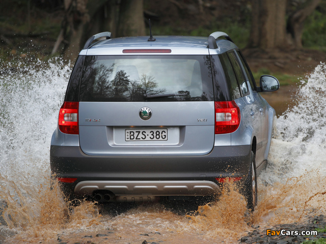 Pictures of Škoda Yeti AU-spec 2010–14 (640 x 480)