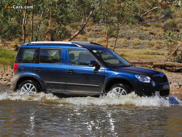 Pictures of Škoda Yeti AU-spec 2010–14 (640 x 480)