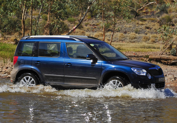 Pictures of Škoda Yeti AU-spec 2010–14