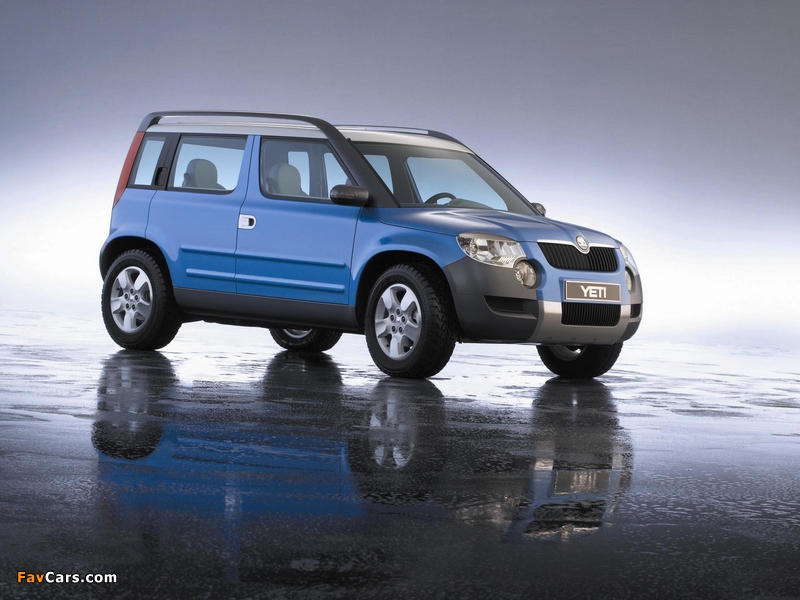 Škoda Yeti Concept 2005 images (800 x 600)