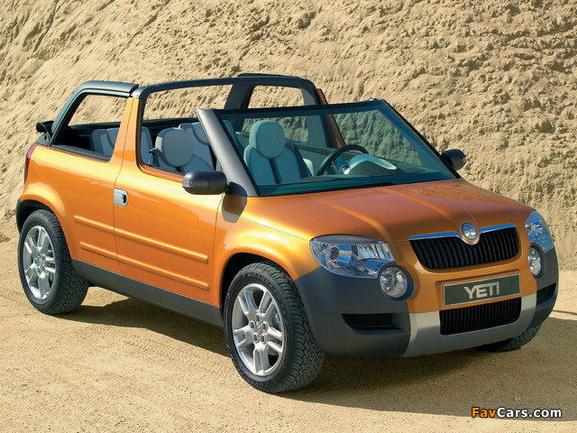 Škoda Yeti II Concept 2005 photos (640 x 480)