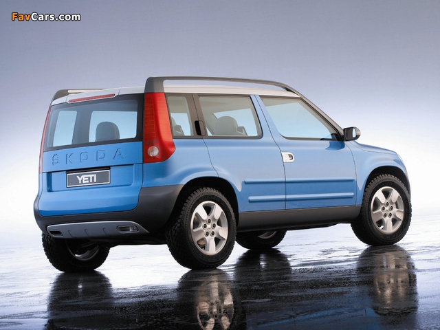 Škoda Yeti Concept 2005 pictures (640 x 480)