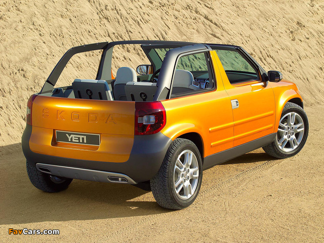 Škoda Yeti II Concept 2005 wallpapers (640 x 480)