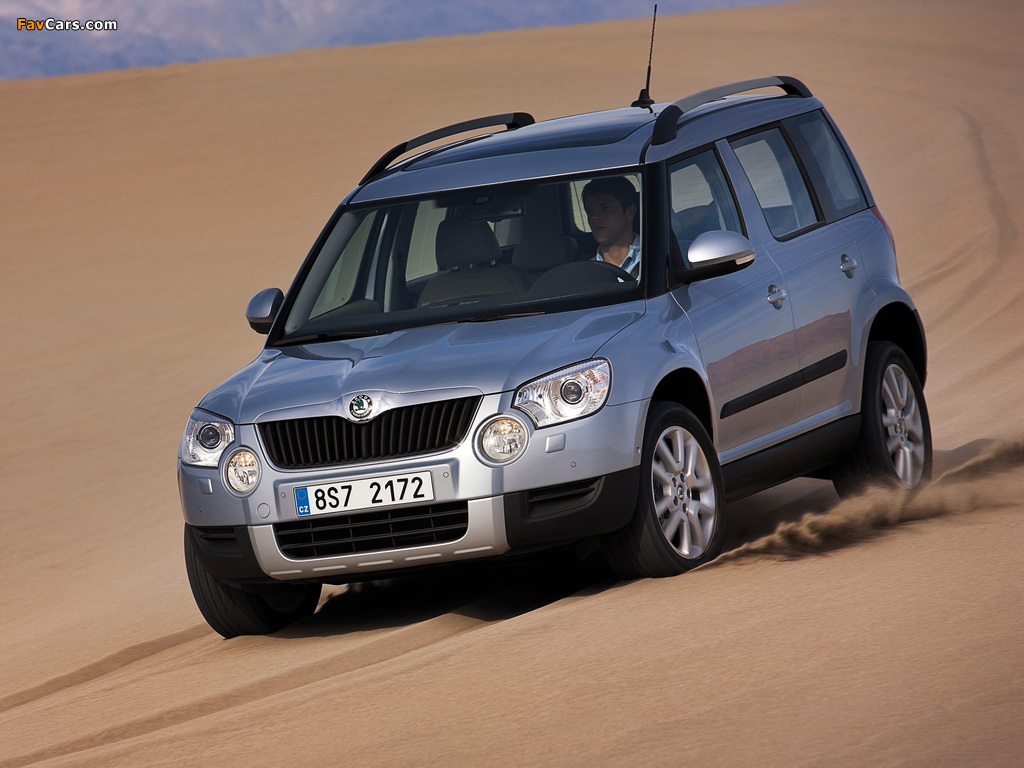 Škoda Yeti 2009–13 images (1024 x 768)