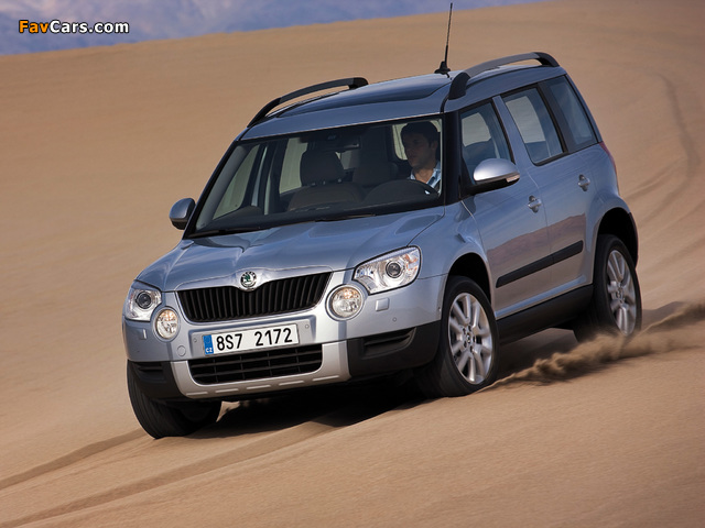 Škoda Yeti 2009–13 images (640 x 480)