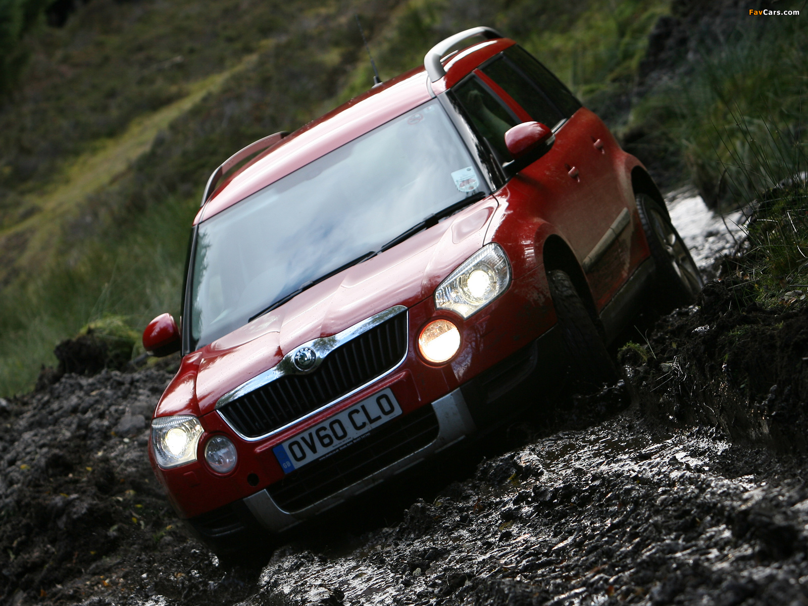 Škoda Yeti UK-spec 2009–14 photos (1600 x 1200)