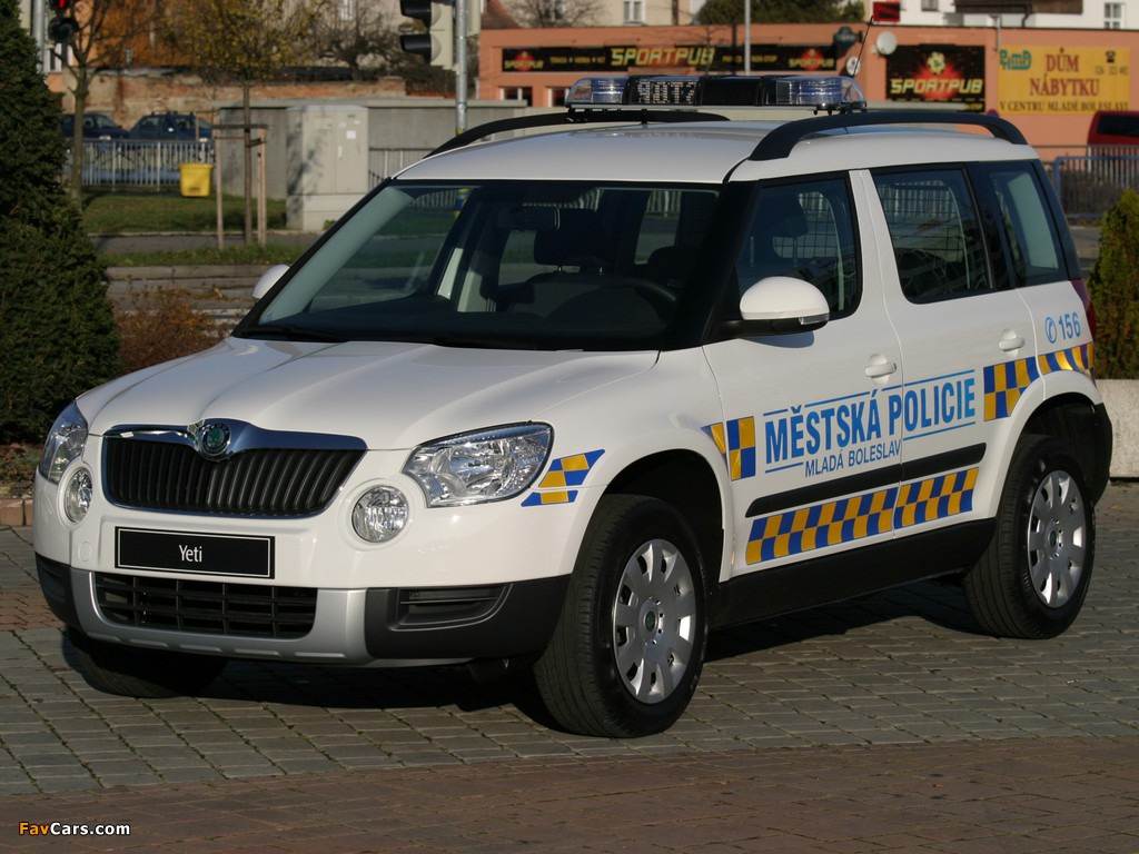 Škoda Yeti Police 2009–13 pictures (1024 x 768)