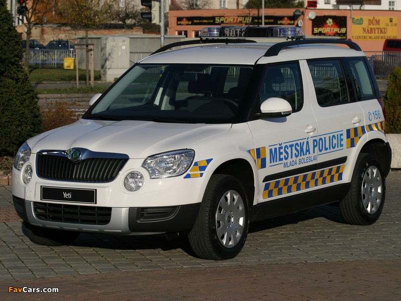 Škoda Yeti Police 2009–13 pictures (800 x 600)