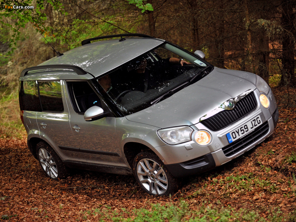 Škoda Yeti UK-spec 2009–14 pictures (1024 x 768)