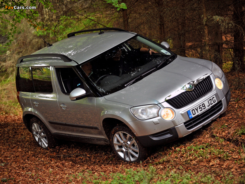 Škoda Yeti UK-spec 2009–14 pictures (800 x 600)