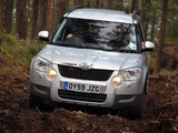 Škoda Yeti UK-spec 2009–14 pictures