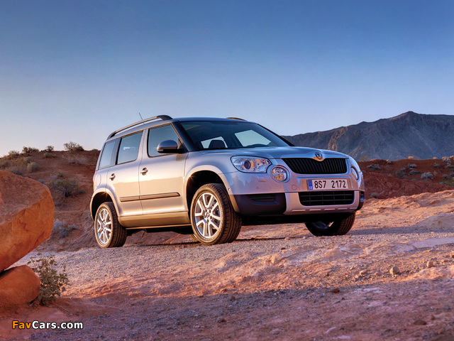 Škoda Yeti 2009 wallpapers (640 x 480)