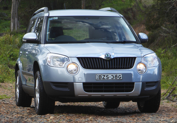Škoda Yeti AU-spec 2010–14 images