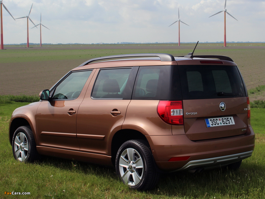 Škoda Yeti GreenLine 2013 photos (1024 x 768)