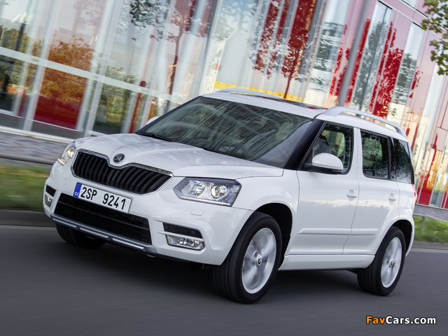 Škoda Yeti 2013 wallpapers (640 x 480)