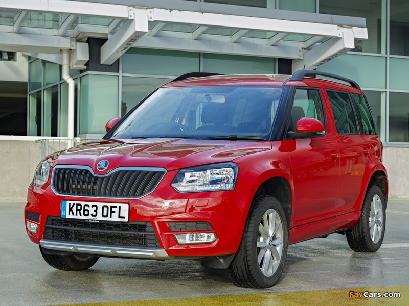 Škoda Yeti UK-spec 2014 images (800 x 600)