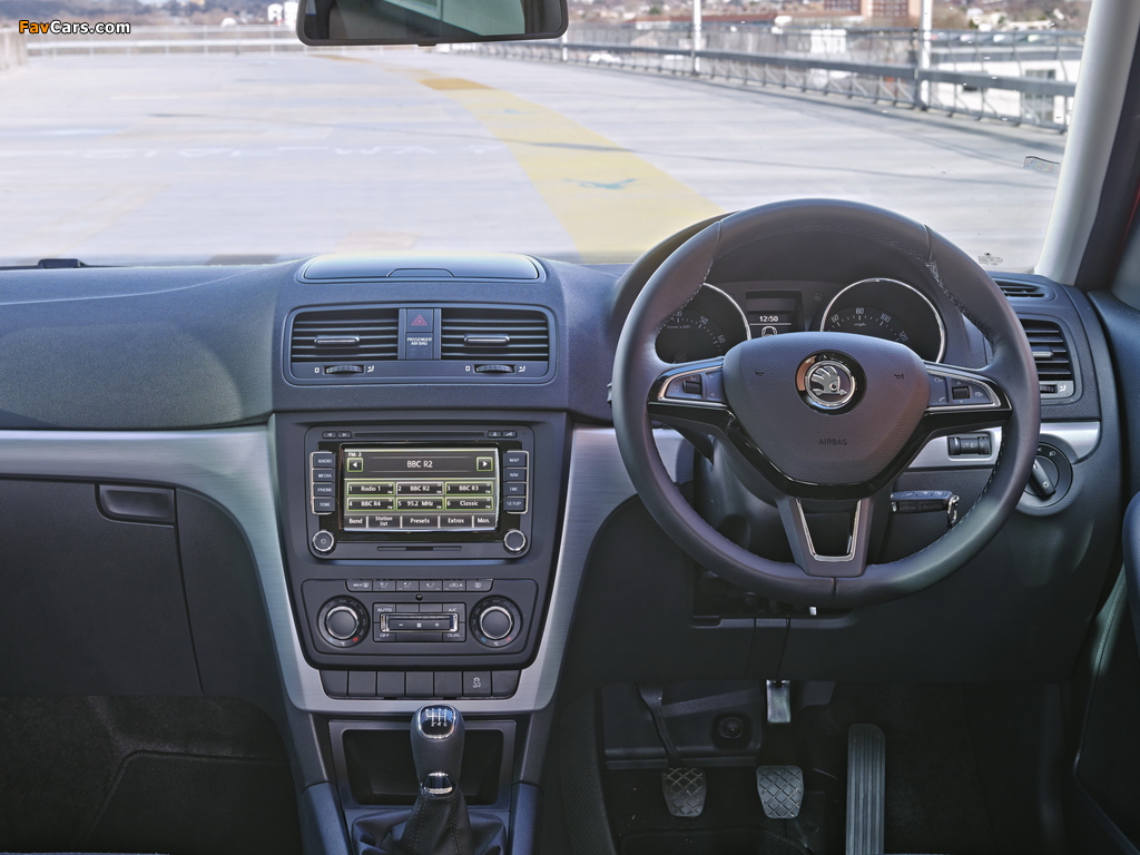 Škoda Yeti UK-spec 2014 photos (1024 x 768)