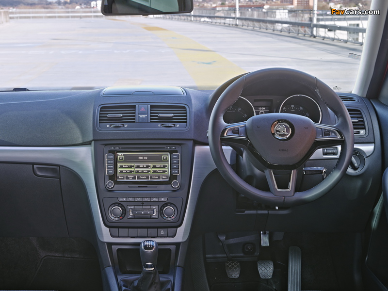 Škoda Yeti UK-spec 2014 photos (800 x 600)