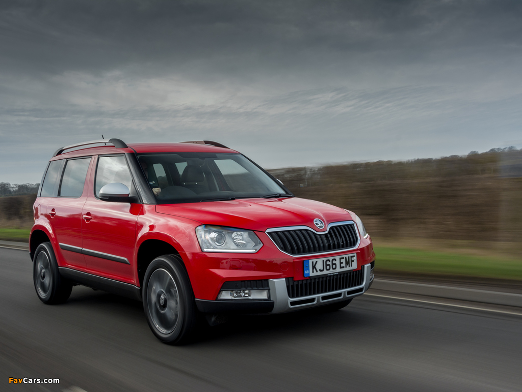 Škoda Yeti Outdoor UK-spec 2014 pictures (1024 x 768)