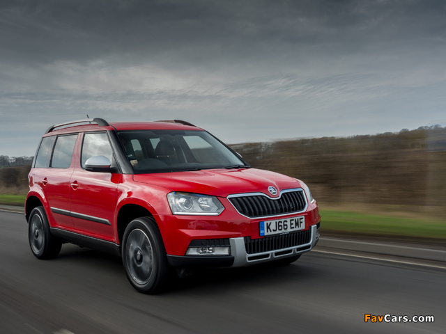 Škoda Yeti Outdoor UK-spec 2014 pictures (640 x 480)