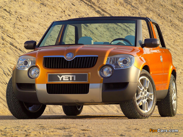 Škoda Yeti II Concept 2005 wallpapers (640 x 480)