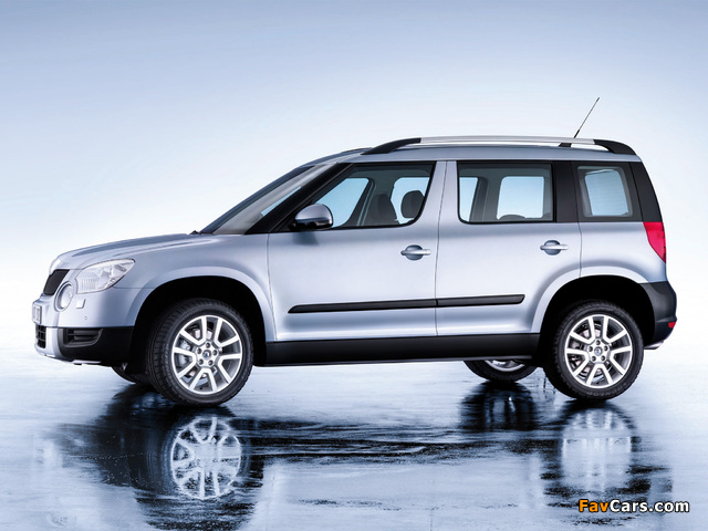 Škoda Yeti 2009–13 wallpapers (640 x 480)