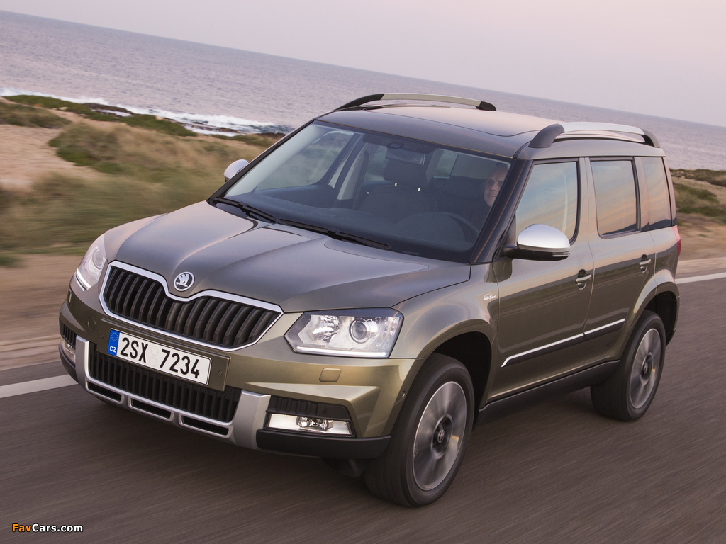 Škoda Yeti Outdoor Laurin & Klement 2013 wallpapers (1024 x 768)