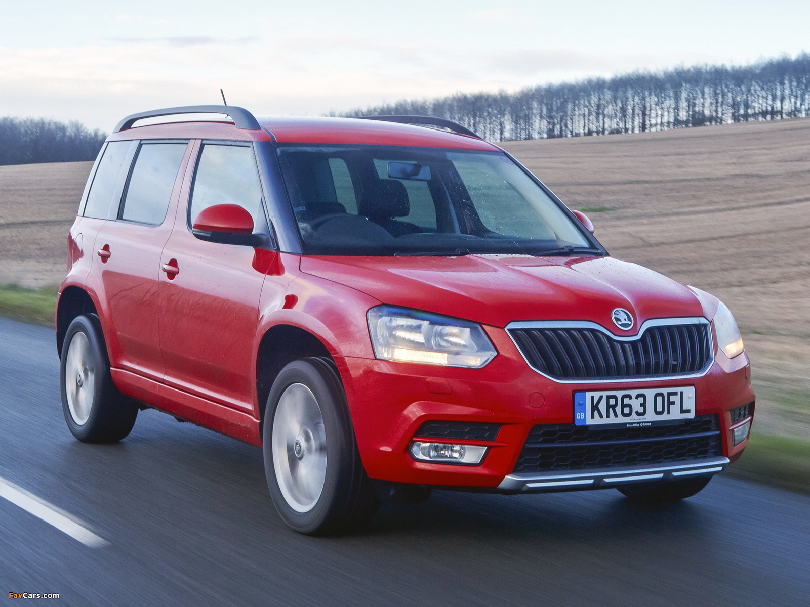 Škoda Yeti UK-spec 2014 wallpapers (1600 x 1200)