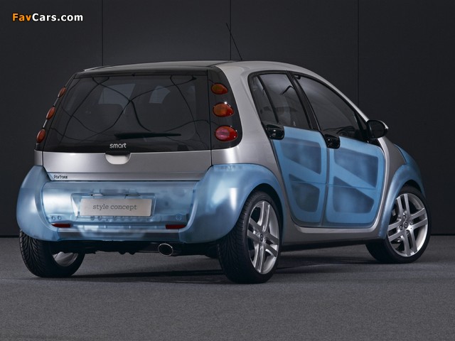 Pictures of Smart ForFour Style Cool & Cosy Concept 2005 (640 x 480)