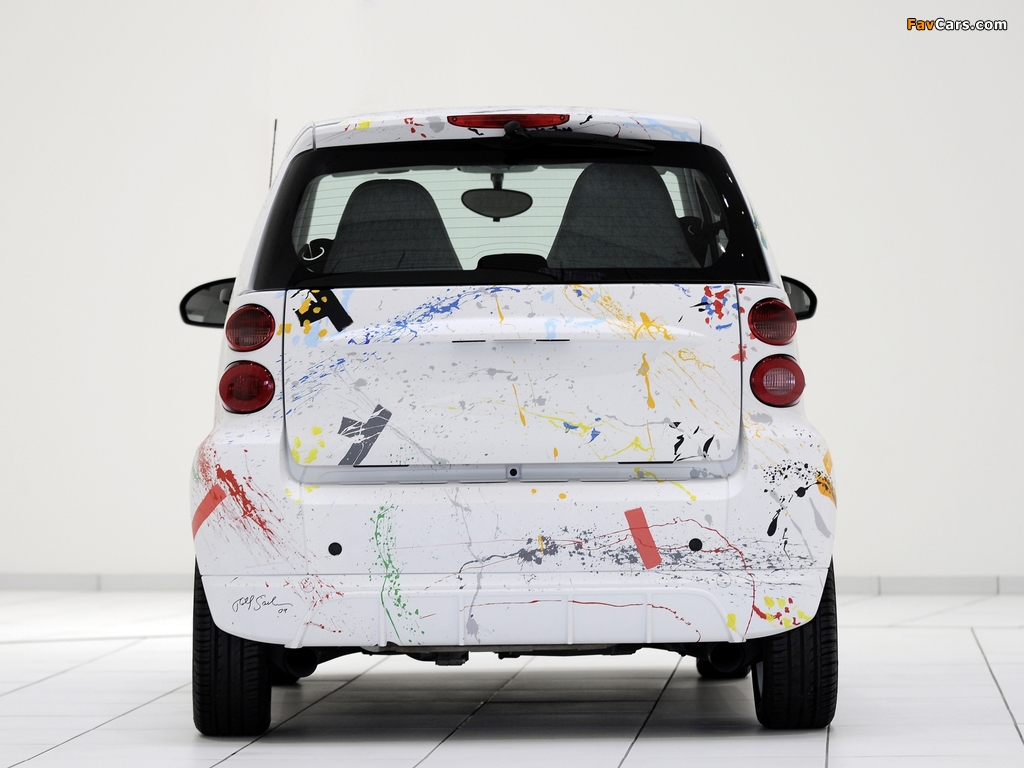 Smart ForTwo Sprinkle by Rolf Sachs 2010 wallpapers (1024 x 768)