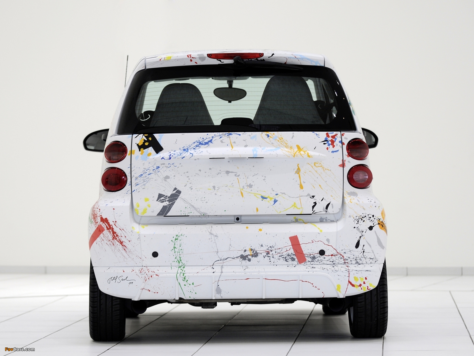 Smart ForTwo Sprinkle by Rolf Sachs 2010 wallpapers (1600 x 1200)
