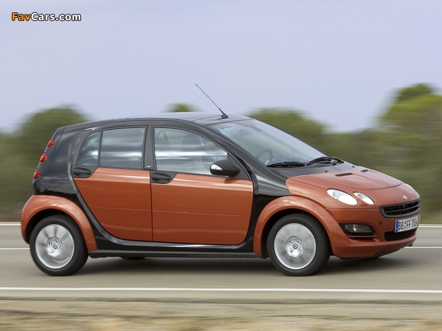Smart ForFour 2004–06 pictures (640 x 480)