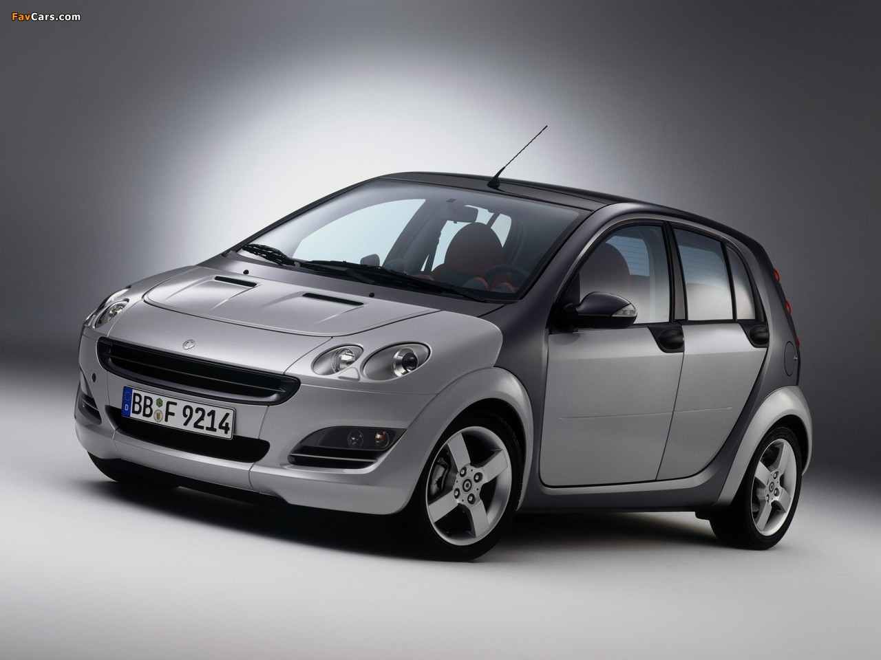 Smart ForFour 2004–06 wallpapers (1280 x 960)