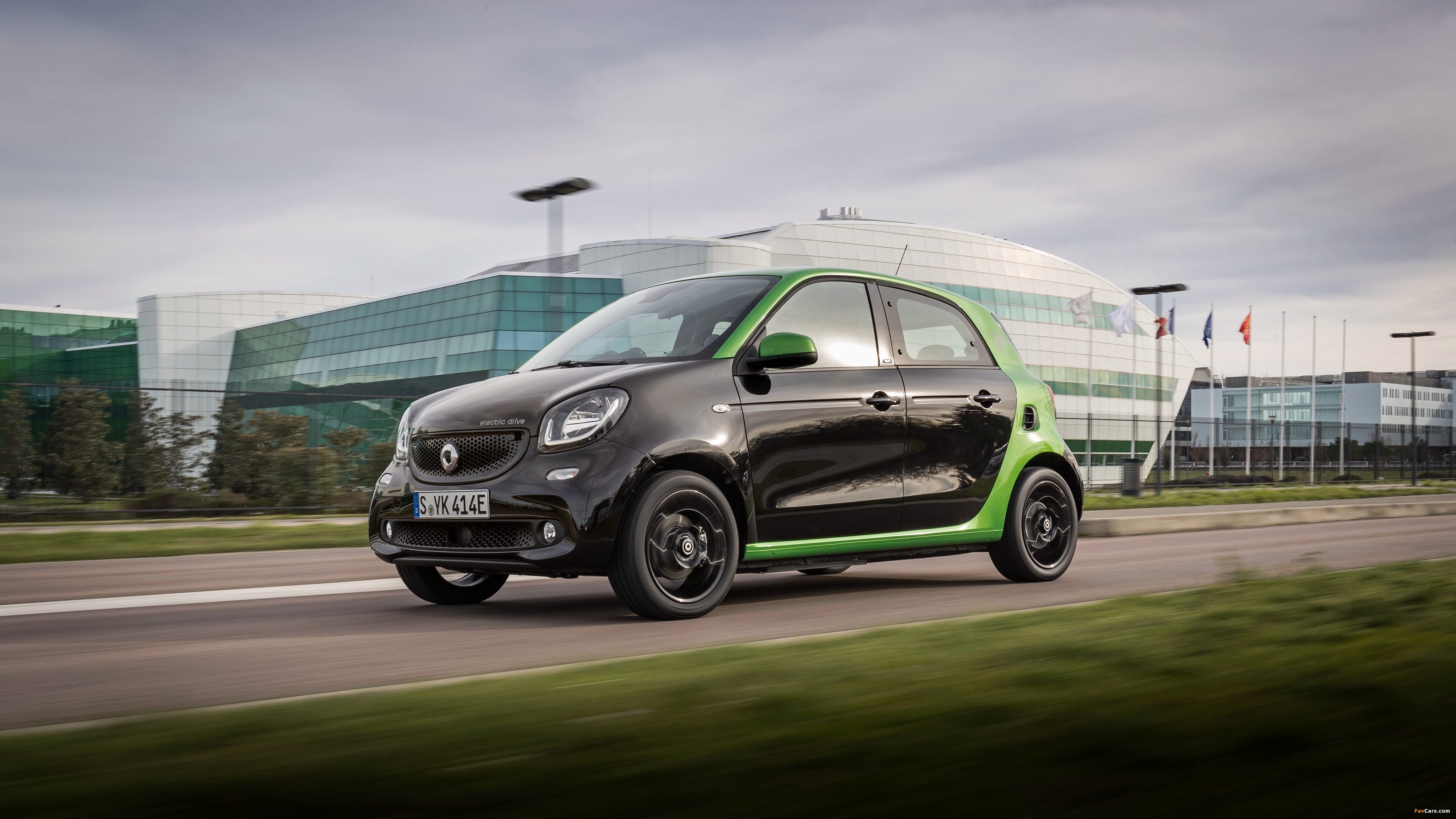 Smart ForFour prime electric drive (W453) 2017 images (4096 x 2304)