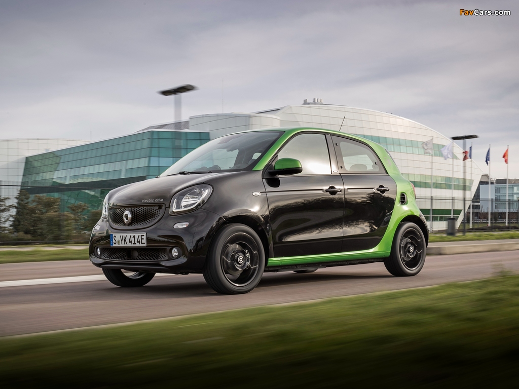 Smart ForFour prime electric drive (W453) 2017 images (1024 x 768)