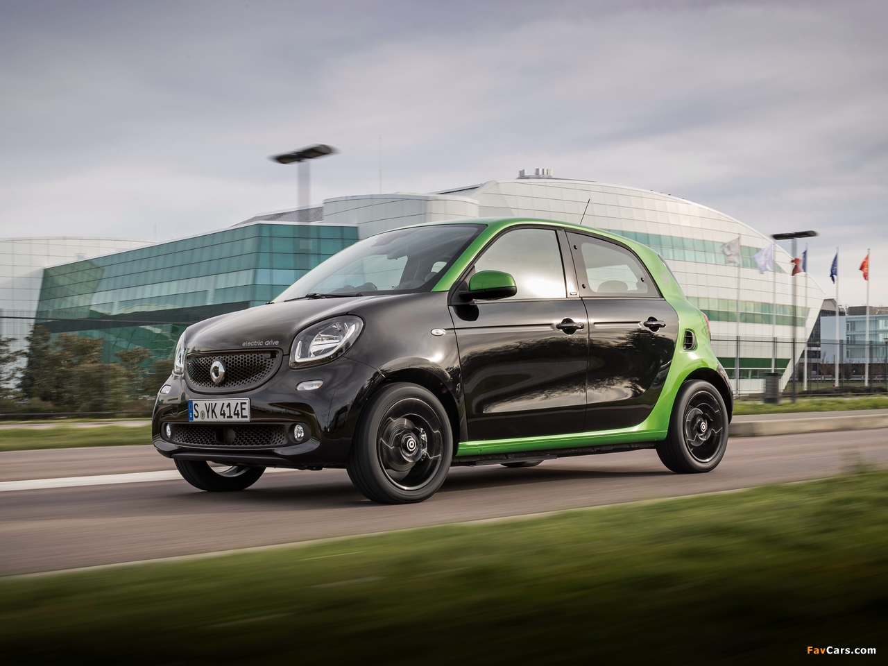 Smart ForFour prime electric drive (W453) 2017 images (1280 x 960)