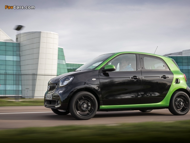 Smart ForFour prime electric drive (W453) 2017 pictures (640 x 480)