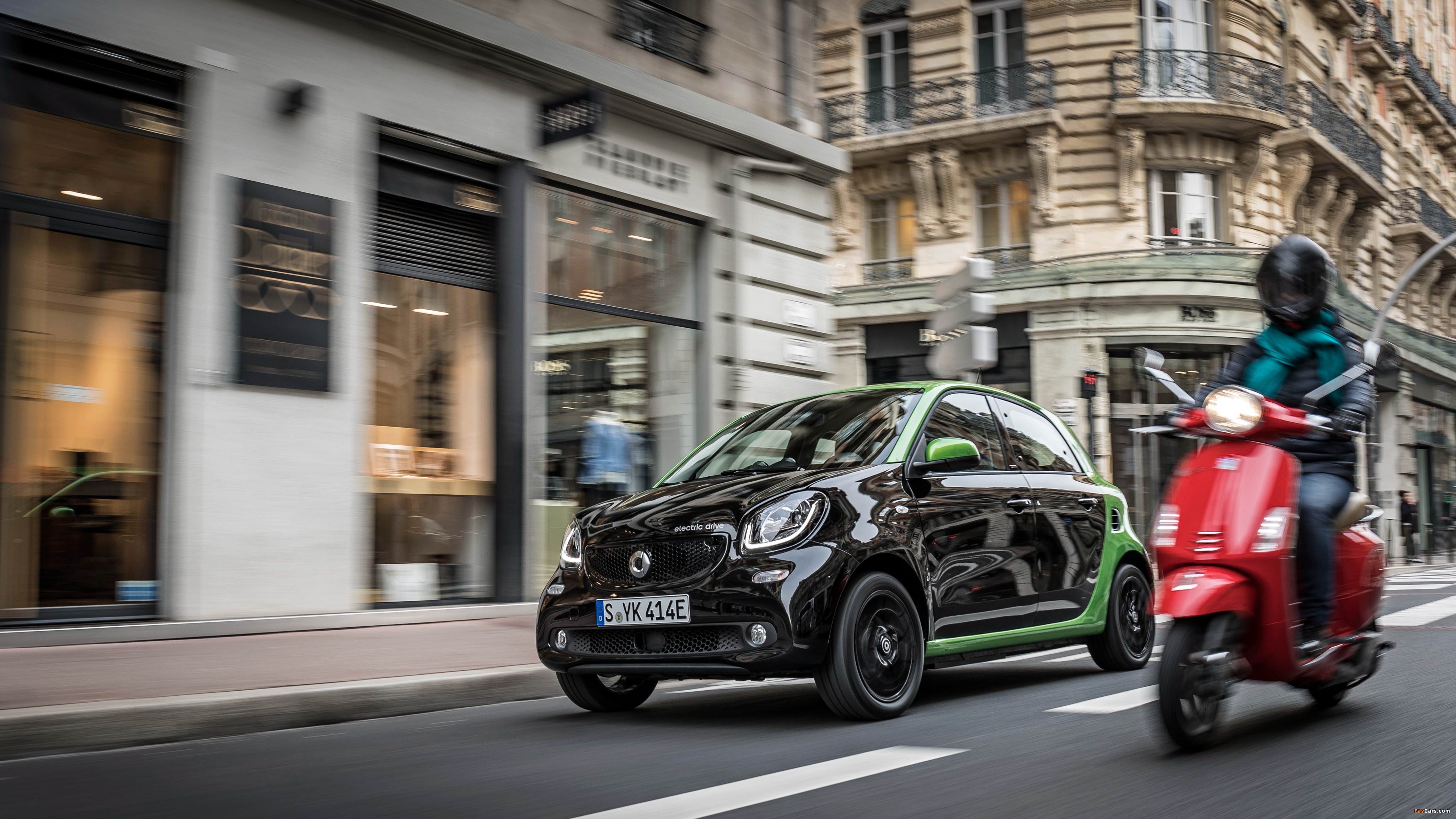Smart ForFour prime electric drive (W453) 2017 pictures (4096 x 2304)